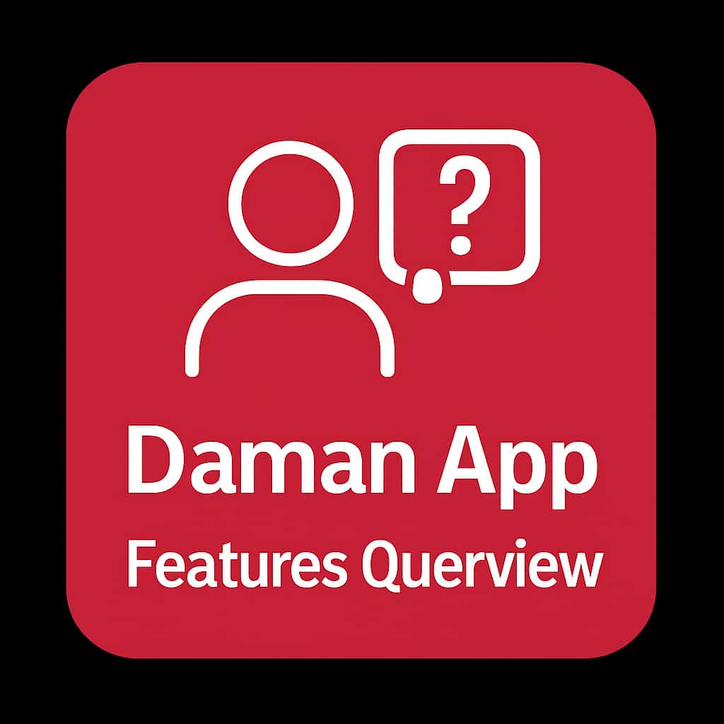 Icon representing Daman App features.