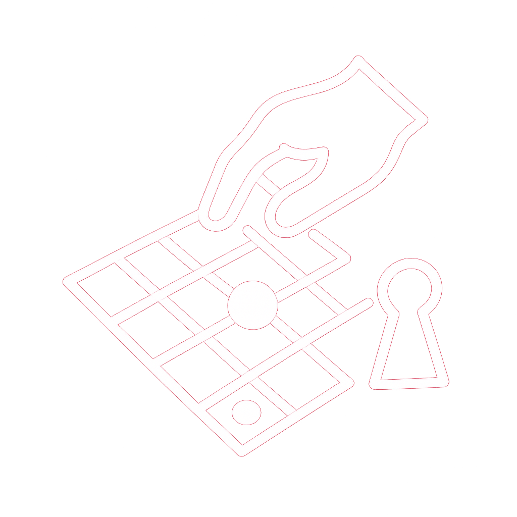 A simple badge design illustrating the Daman App concept.