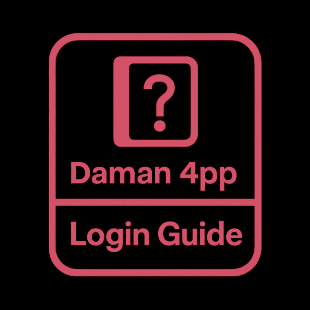 A badge icon for Daman App Login Guide.