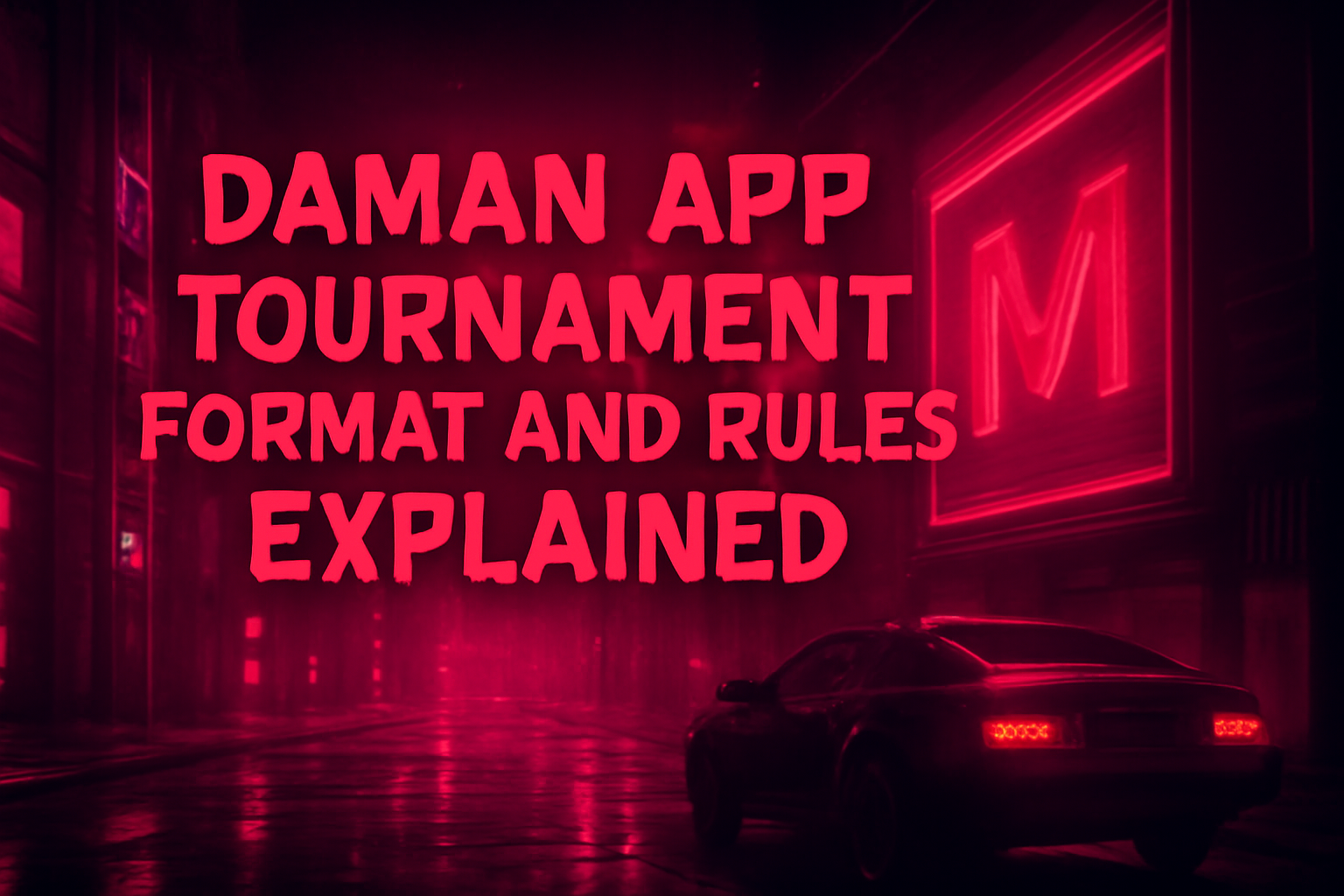 Informative scene depicting compatibility requirements for Daman App.