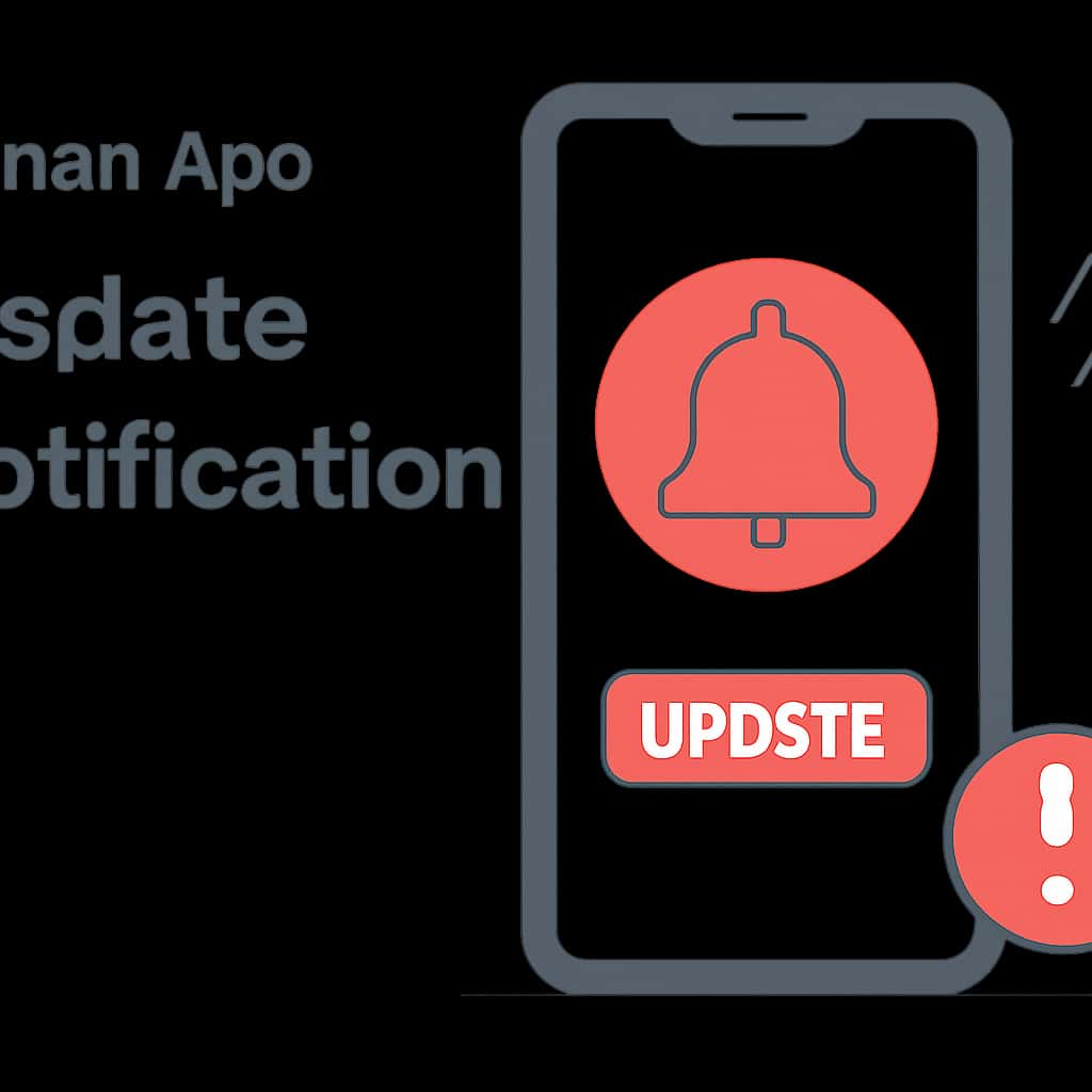Illustration of key features in Daman App Update Notification.