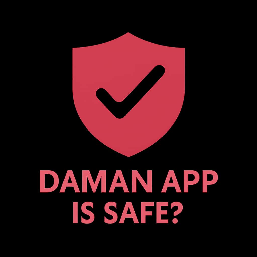 Icon representing the safety of Daman App.