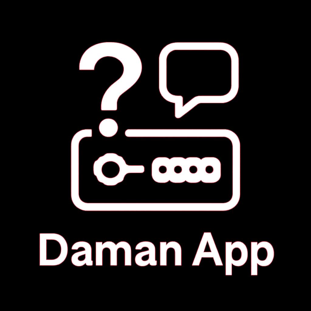 An icon symbolizing help with Daman App login issues.